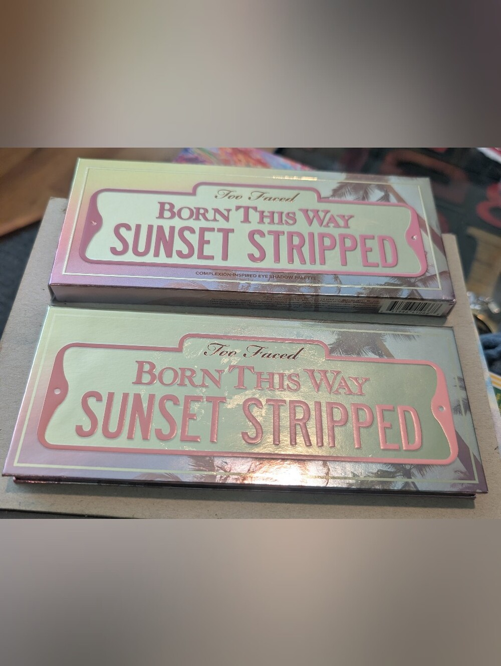 NIB Too Faced ~ Born This Way ~ Sunset Stripped Eyeshadow Palette